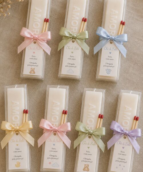 Kit 60un Velas aromáticas Amor